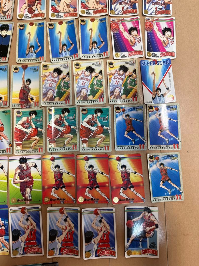 【バラ売り可】流川楓、61枚、SLAM DUNK スラムダンク　カードダス