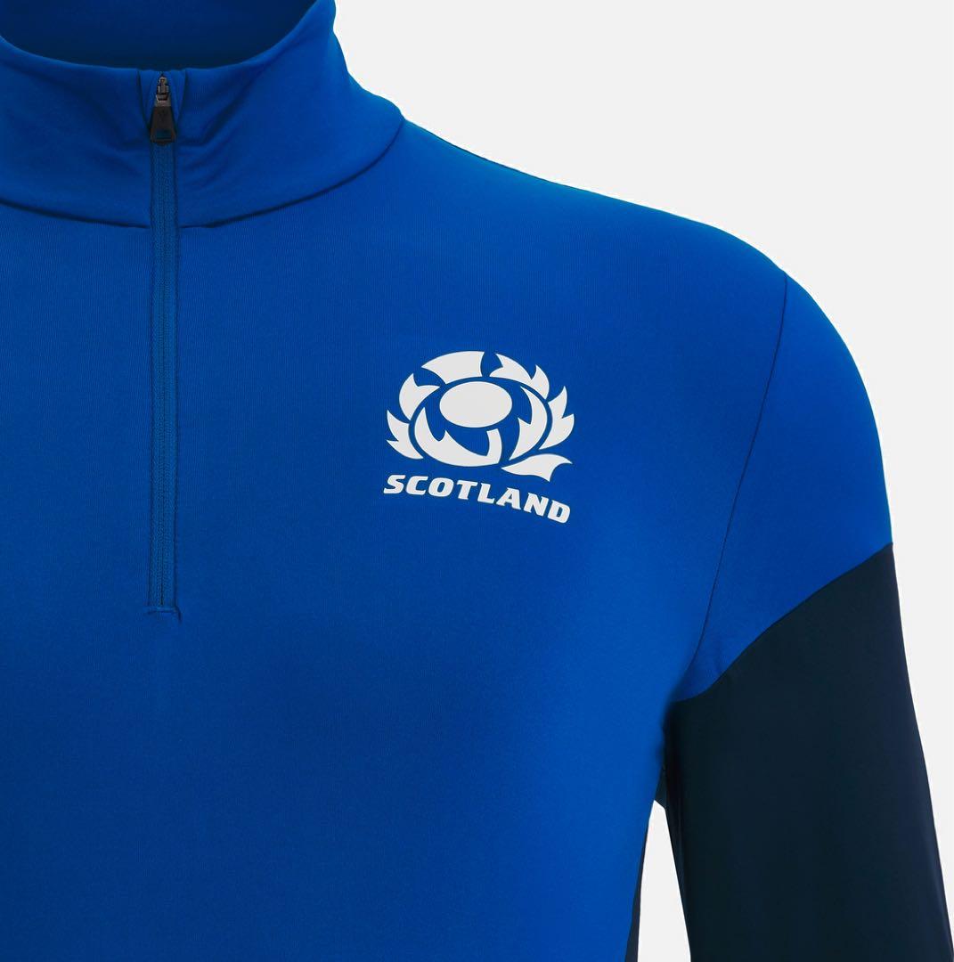 マクロン　ラグビー　スコットランド代表　ウォームアップジャケット　L