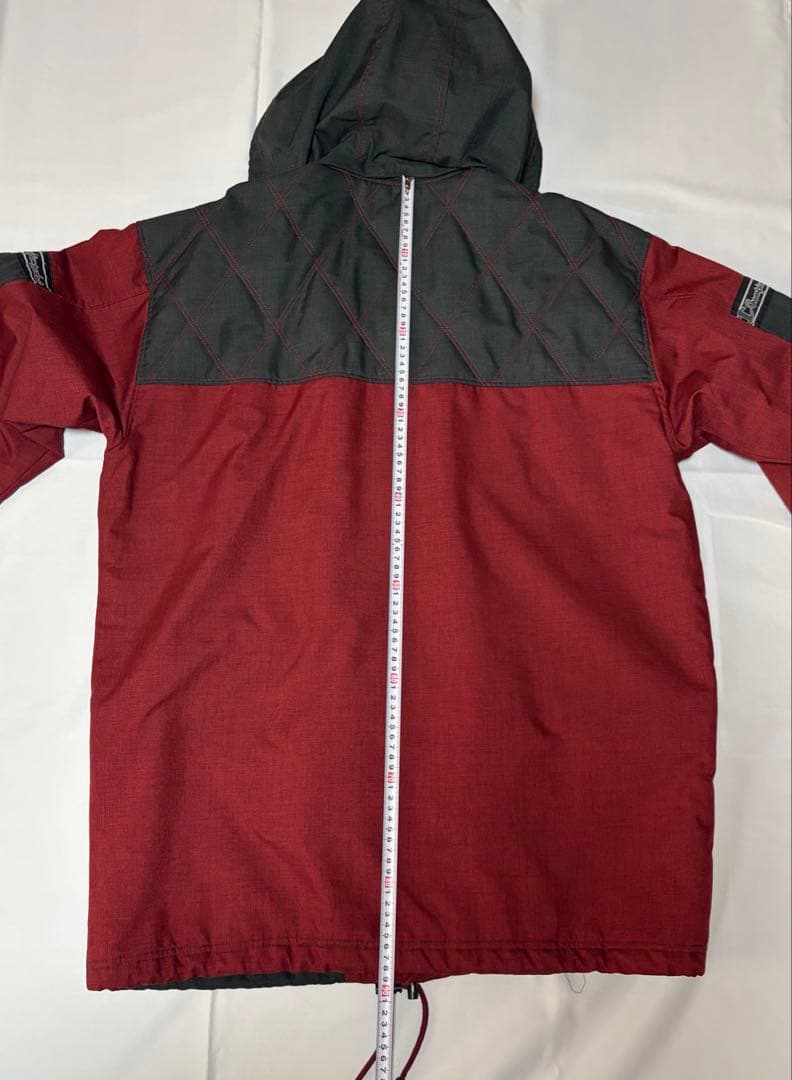 Champion赤/グレー スノーボードジャケット LLサイズ