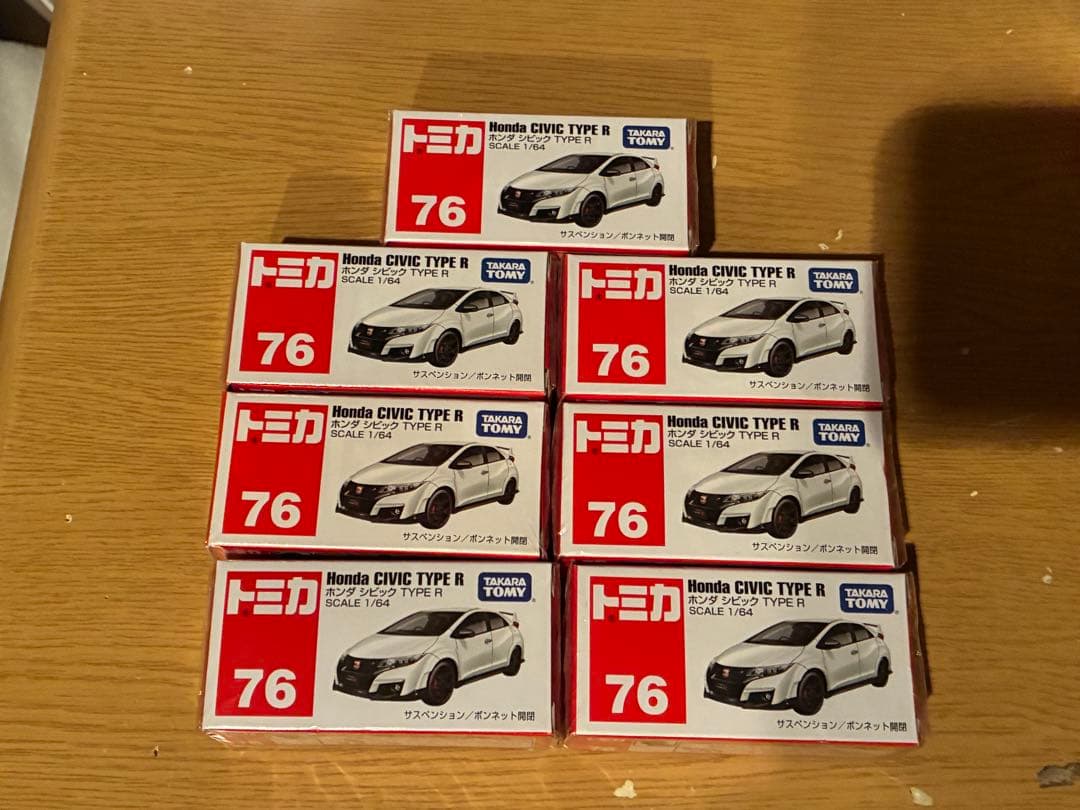 トミカ ホンダ シビック タイプR No.76