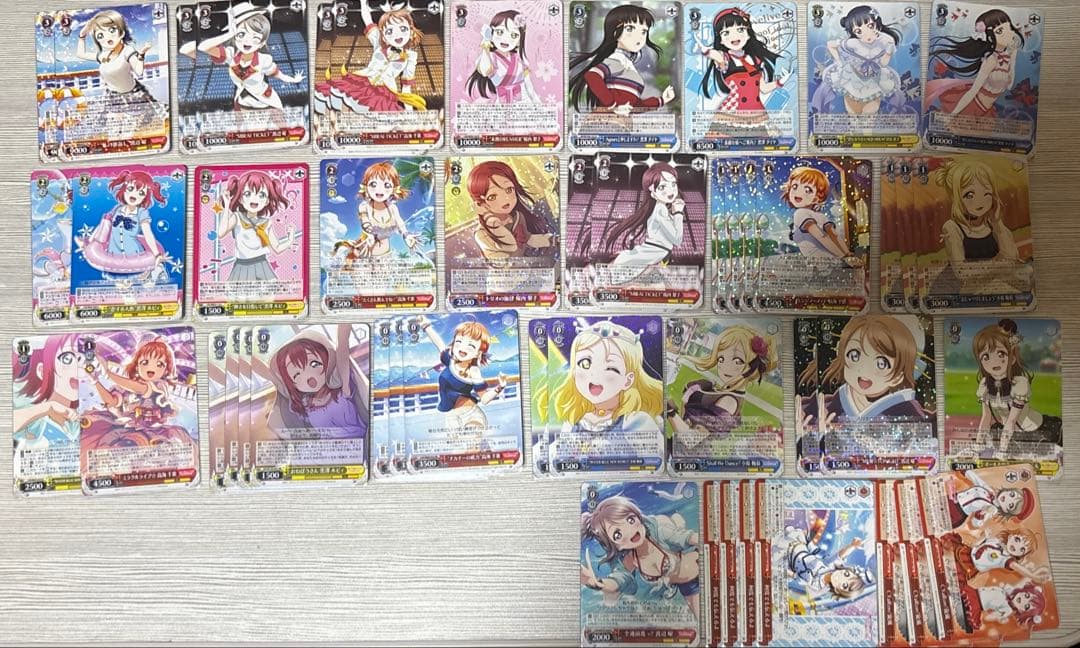 ヴァイスシュヴァルツ　ラブライブサンシャイン　デッキ