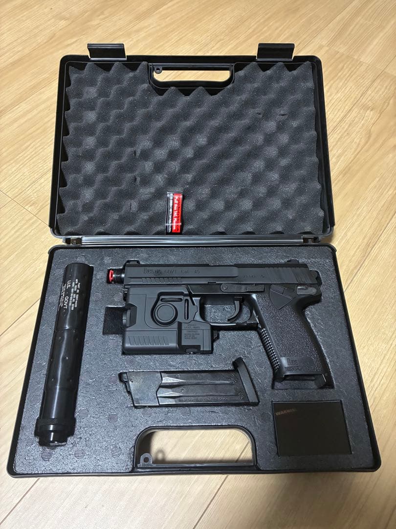 +*α様 SOCOM M92 ガスガン サイレンサー付き　東京マルイ