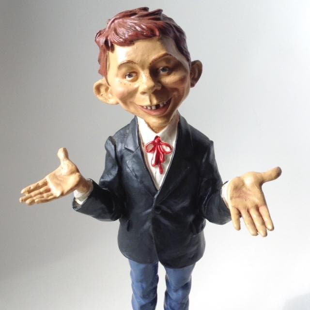 MAD magazine Alfred E Neuman像 置物