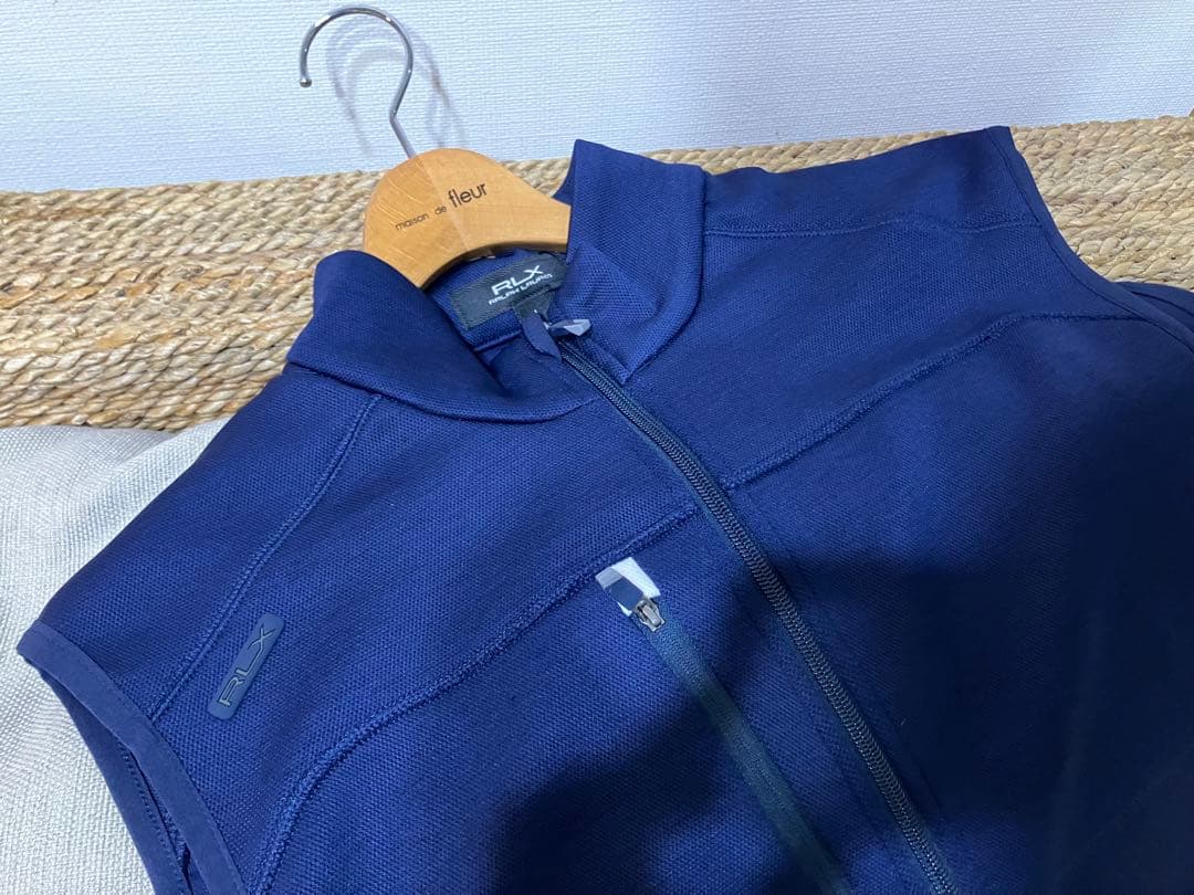 ラルフローレン RXL ゴルフ ストレッチ フルジップ ベスト L