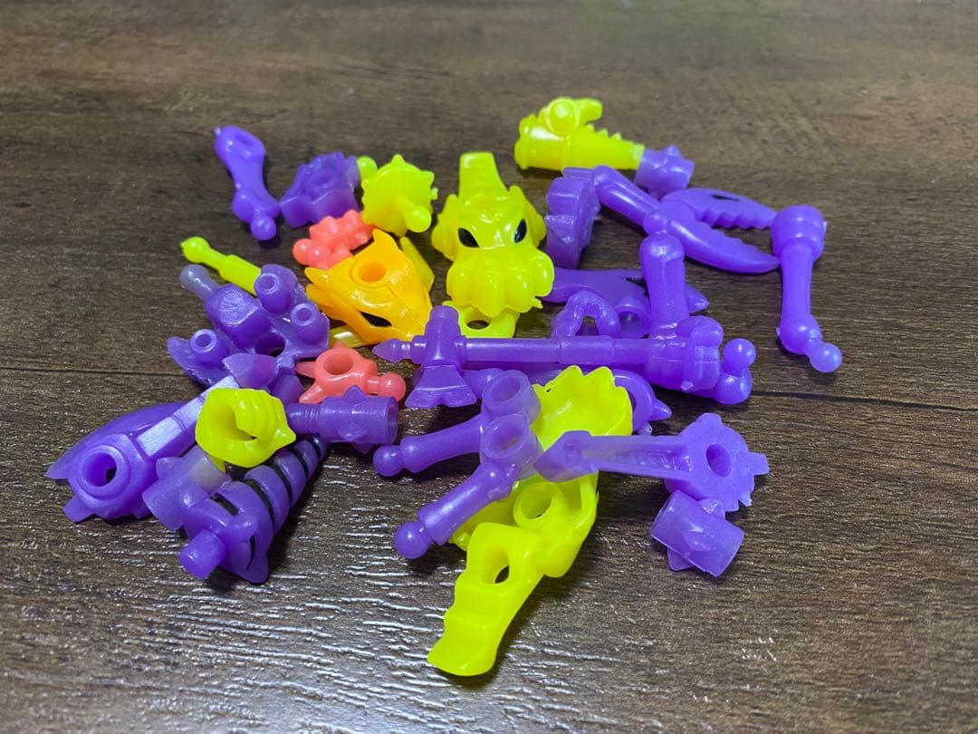 ひみつのほねほねザウルス　8体　初期