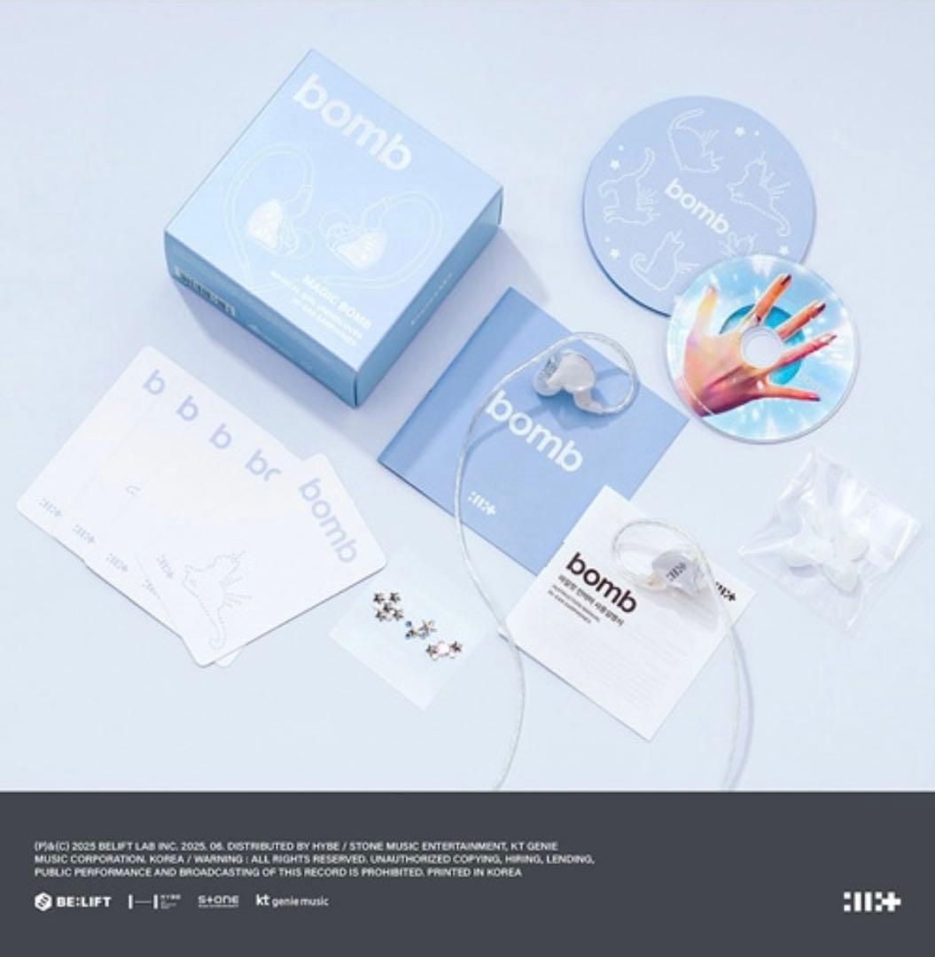 ILLIT ［bomb］イヤホンMERCH ver. 【未使用品】