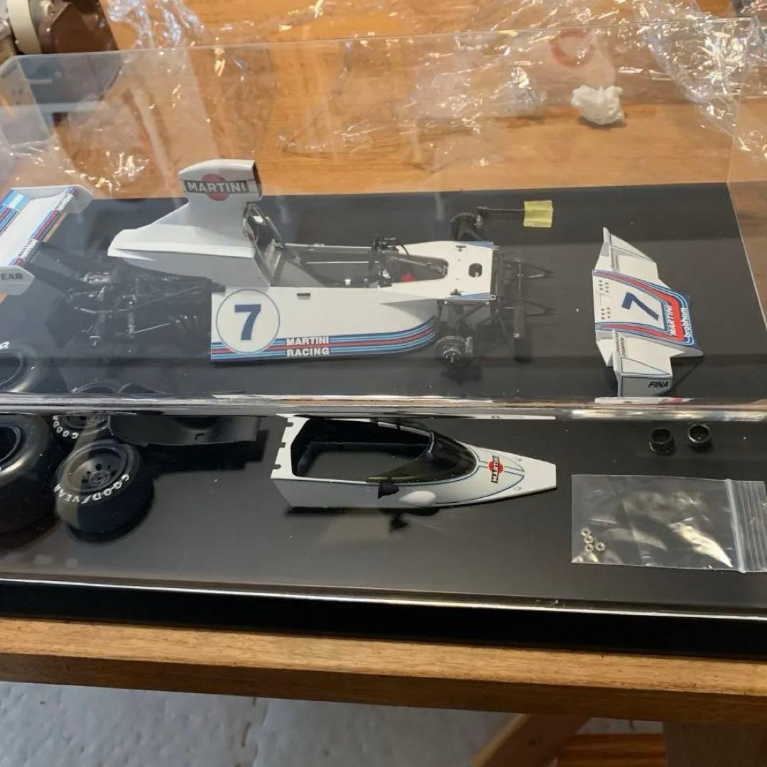 タミヤ ブラバム マルティニBT44B 完成品 タミヤディスプレイケース付