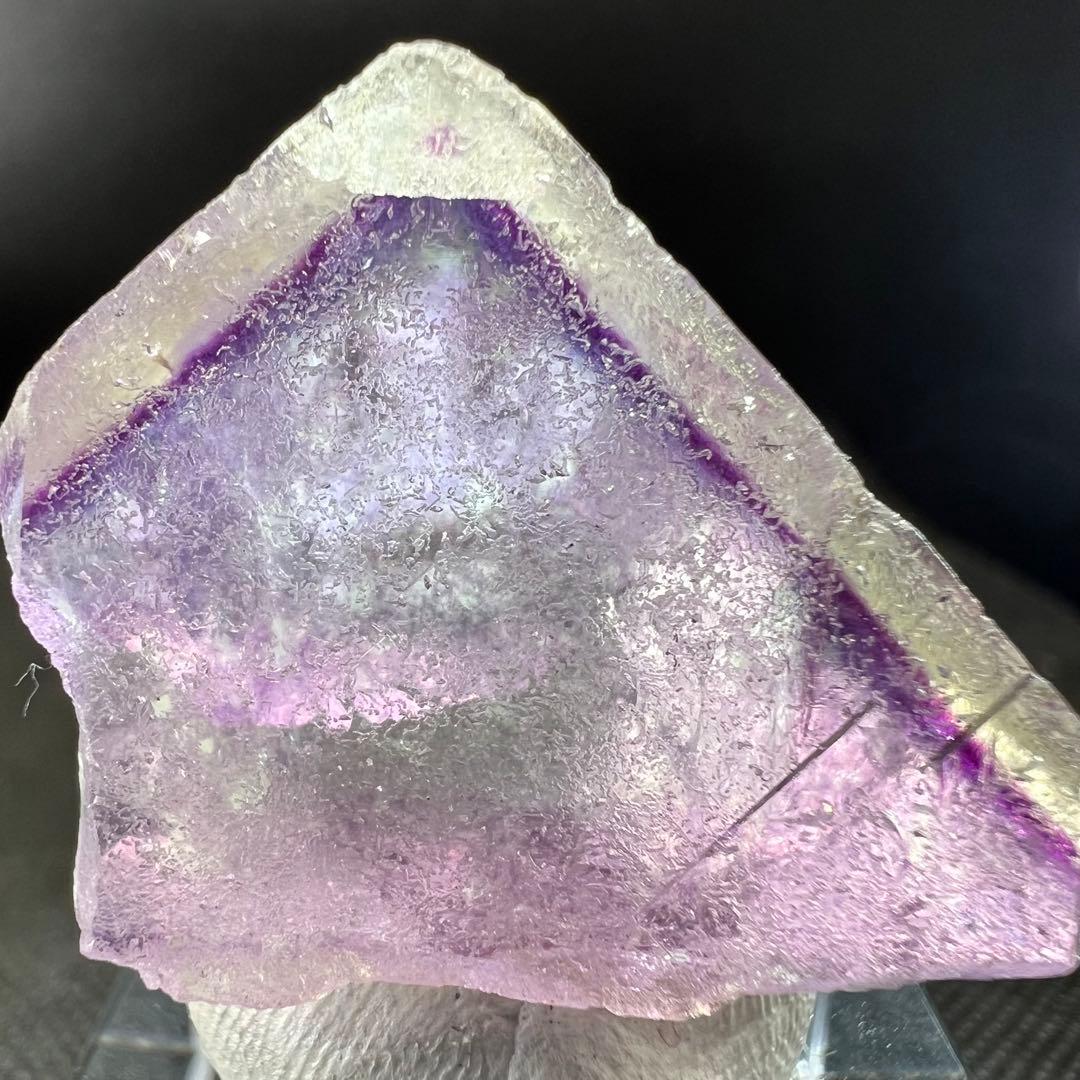 可愛い‼︎ ヤオガンシャン　パープルグラデーションフローライト　可愛い‼︎（2回目）