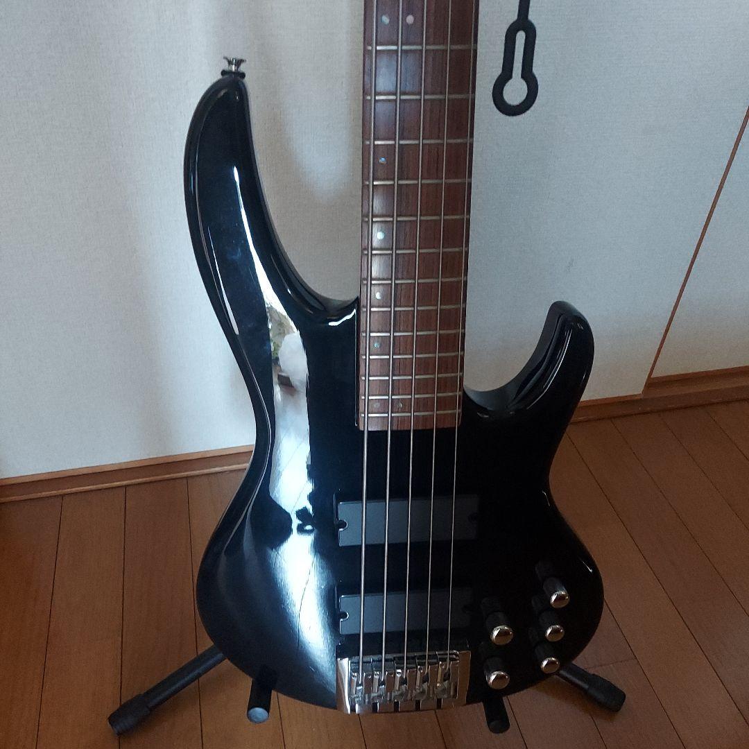 グラスルーツ　5弦　ベース　grass　roots　ESP エドワーズ　ケース