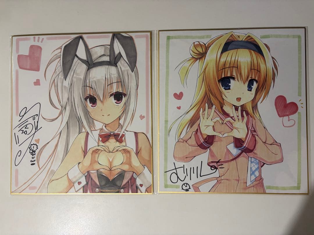 ゆずソフト　複製色紙セット