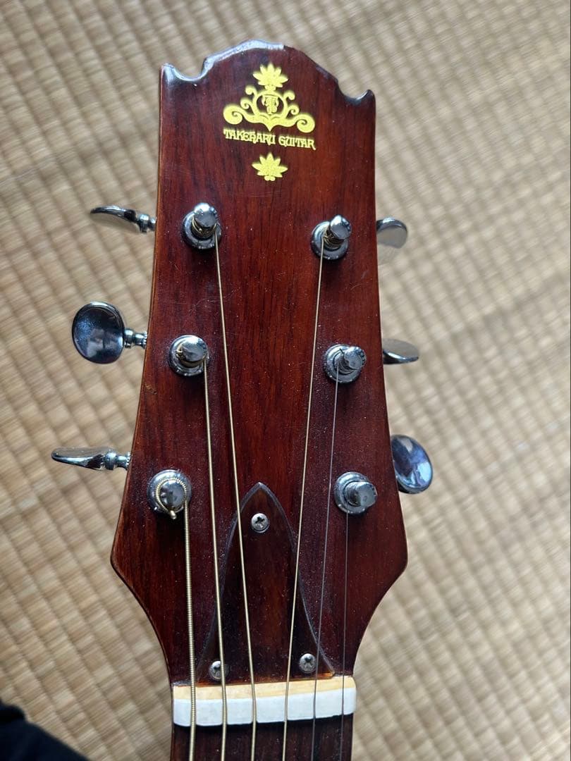 【レトロ】TAKEHARUギター　ハードケース付き