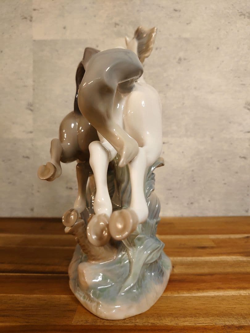 【極美品】【完売品】リヤドロ　駆ける馬　LLADRO