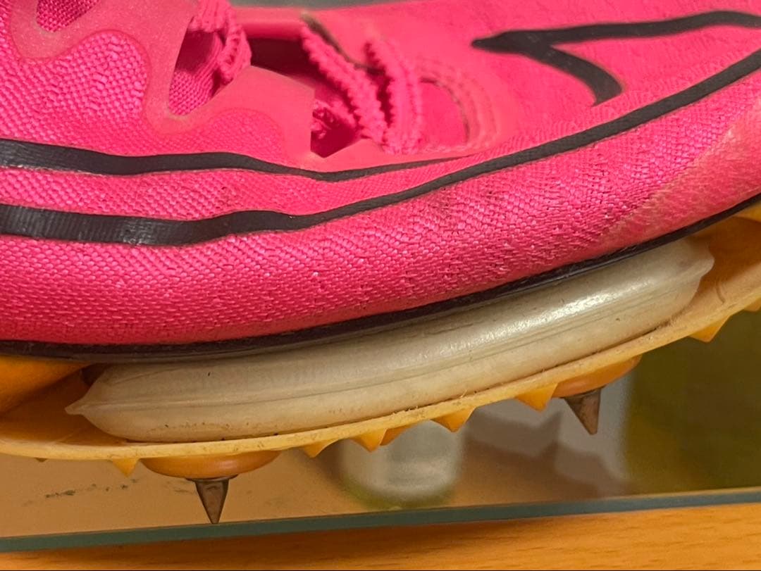 Nike Zoom マックスフライ スパイクシューズ ピンク 26.5