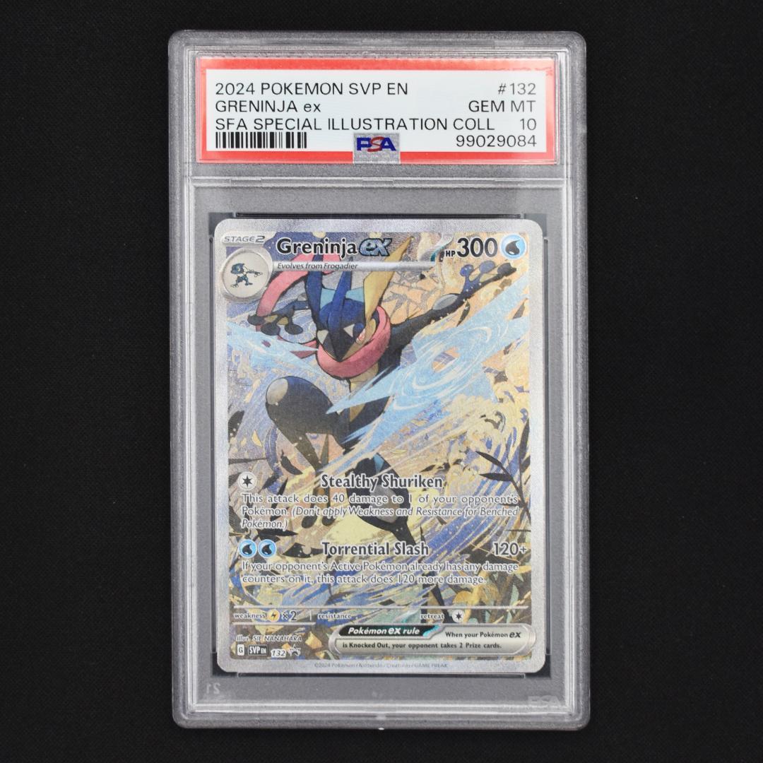 PSA10 Greninja ex SVP EN 132 ゲッコウガ 英語版