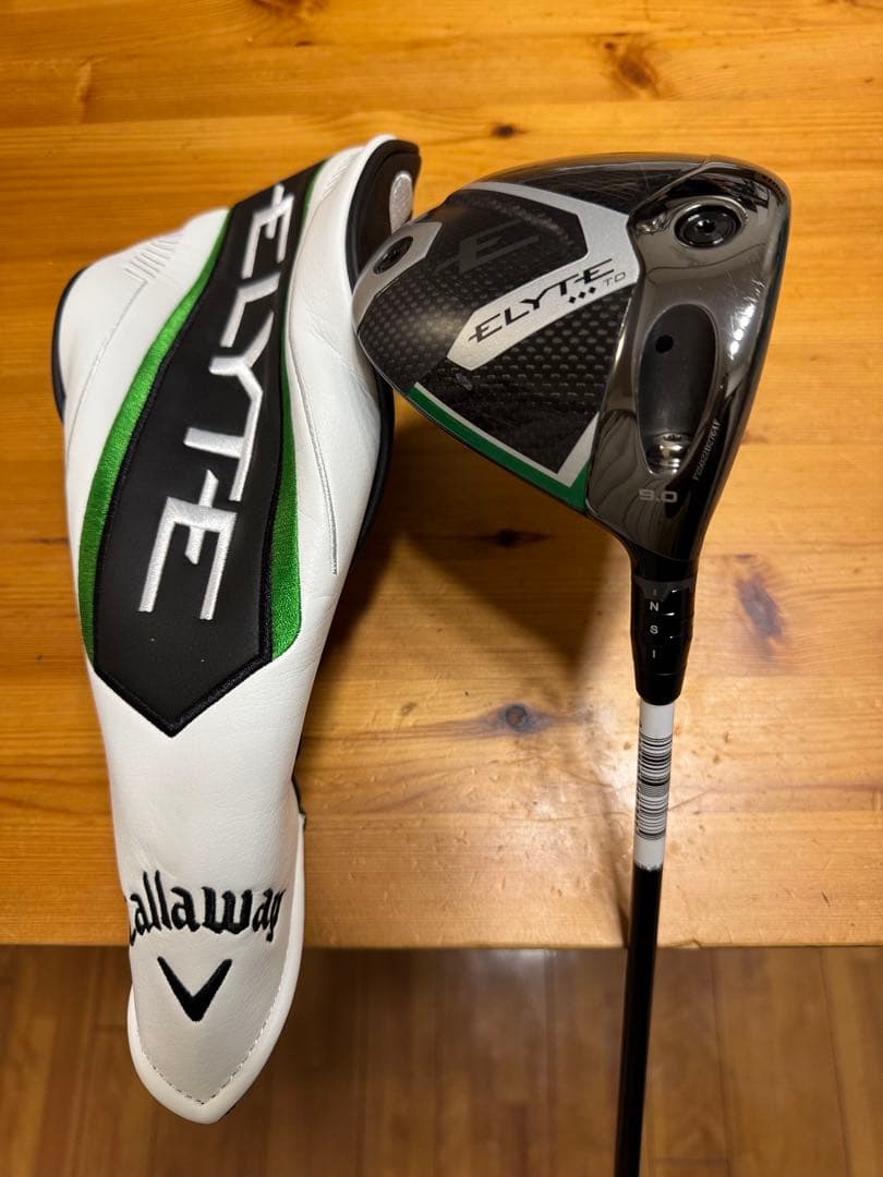 キャロウェイ　エリート　トリプルダイヤTD 9° 純正シャフト　S