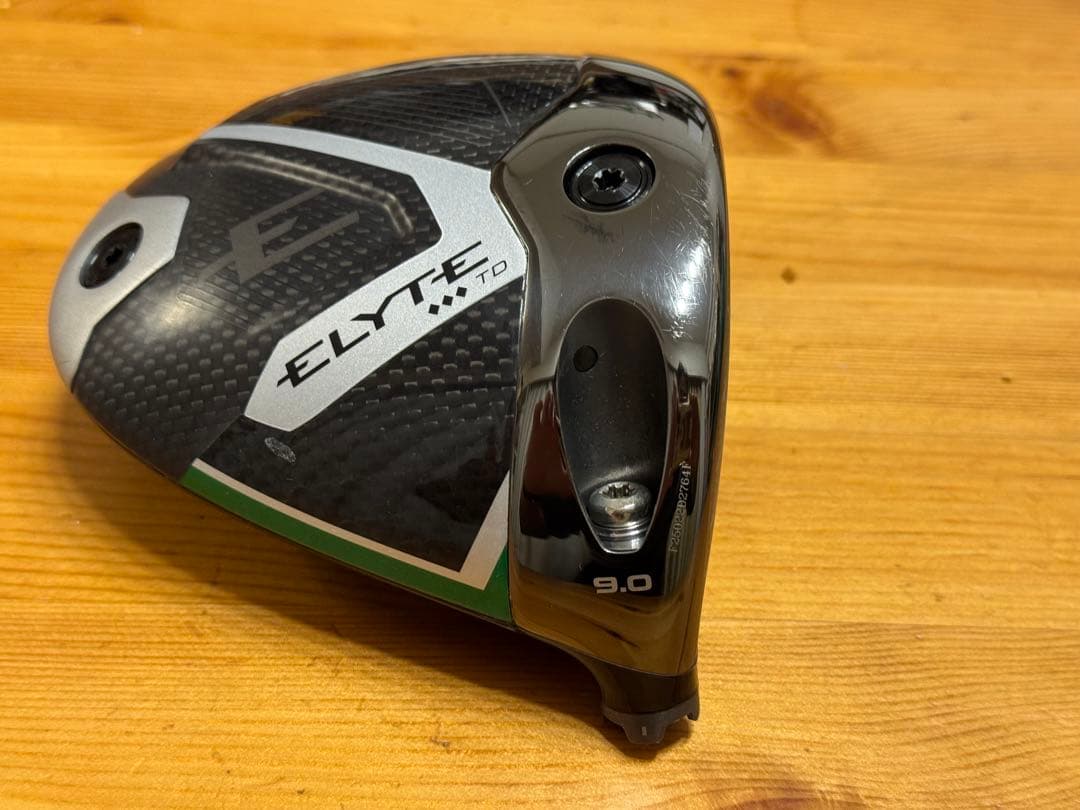 キャロウェイ　エリート　トリプルダイヤTD 9° 純正シャフト　S