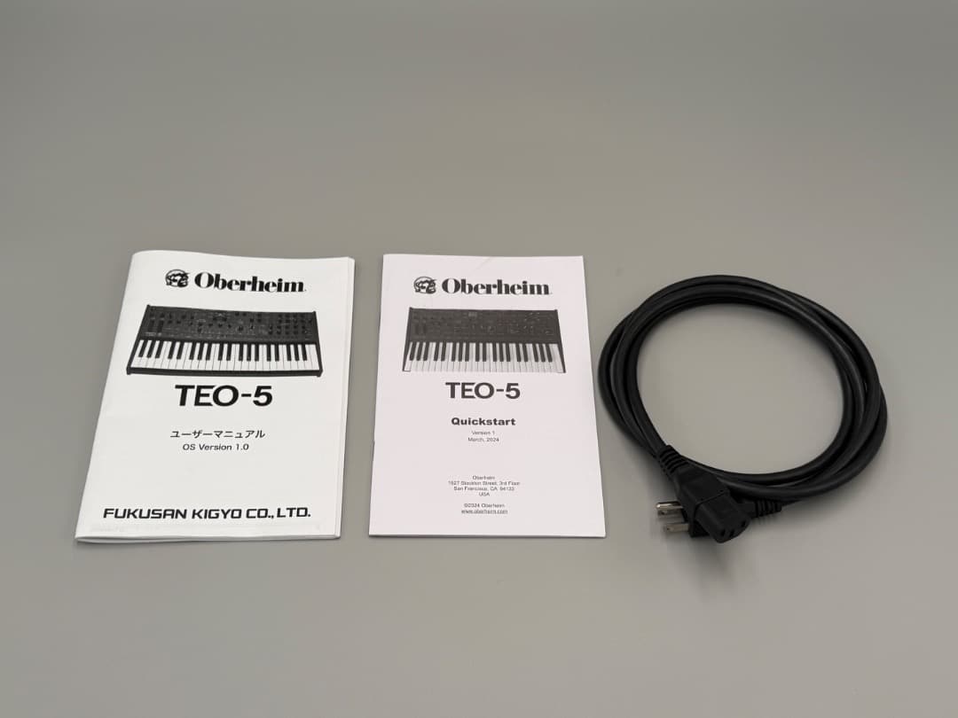 Oberheim TEO-5 アナログシンセサイザー