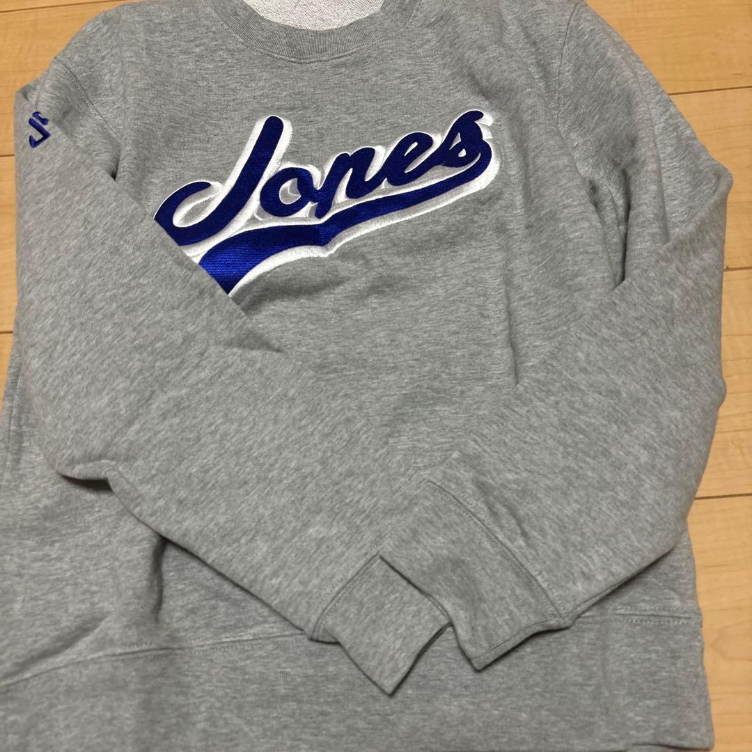 JONES × BEAMS GOLF / 別注 ロゴ刺繍 クルースウェットシャツ
