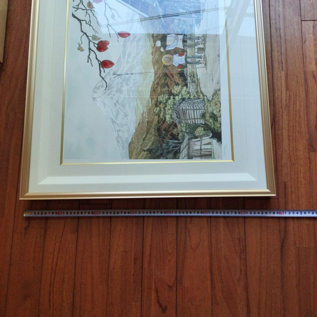 「貴重品」釣りキチ三平ジークレー　鳥海初冠雪　保証書付ローマ数字134/150