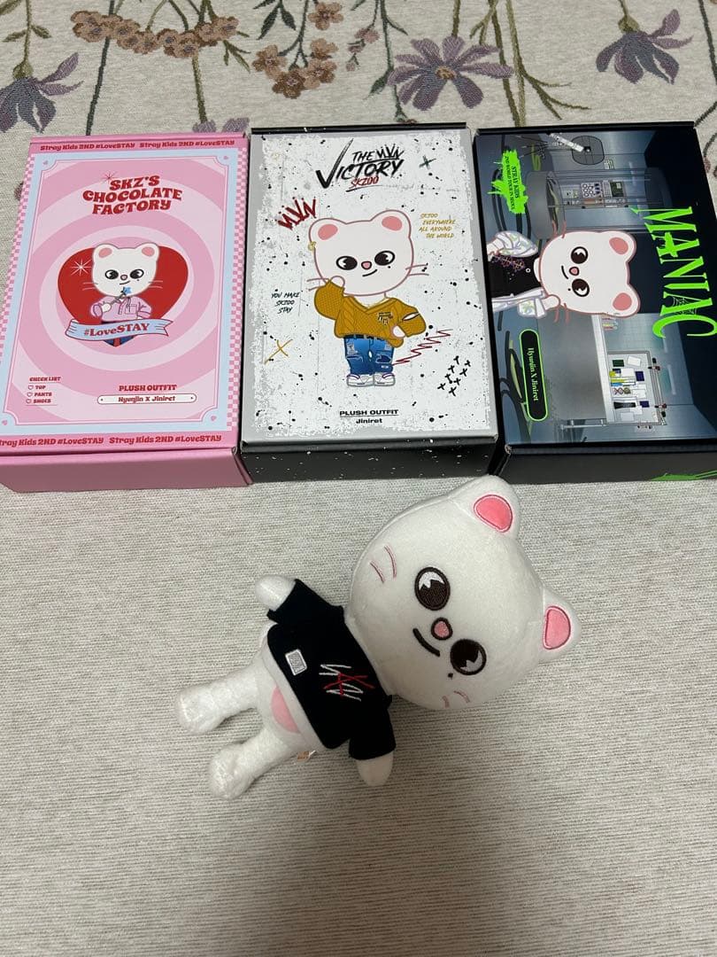 straykids SKZOO ジニレット ぬいぐるみ 着せ替え セット