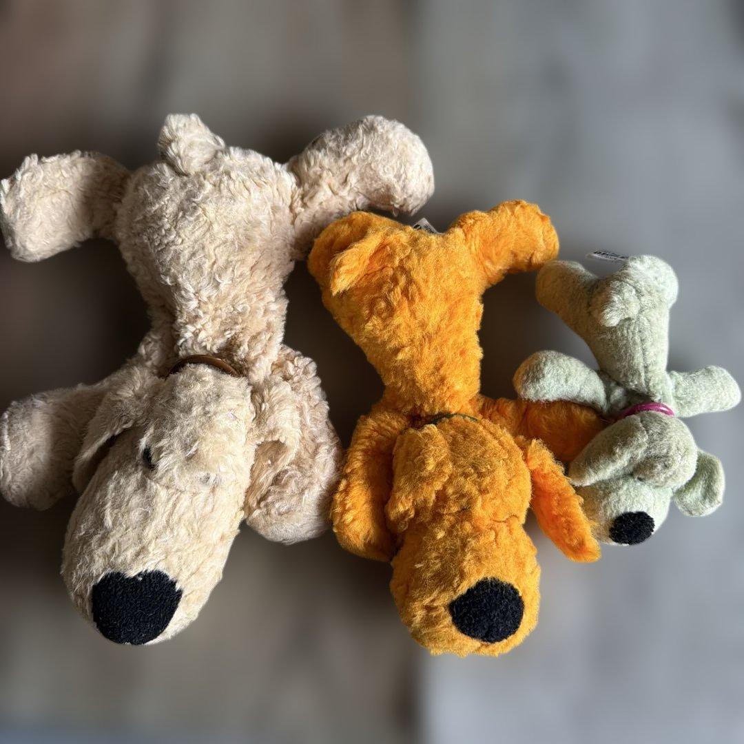 C OM O &R AYクタクタ犬レトロ子犬のルークセット売り⭐︎