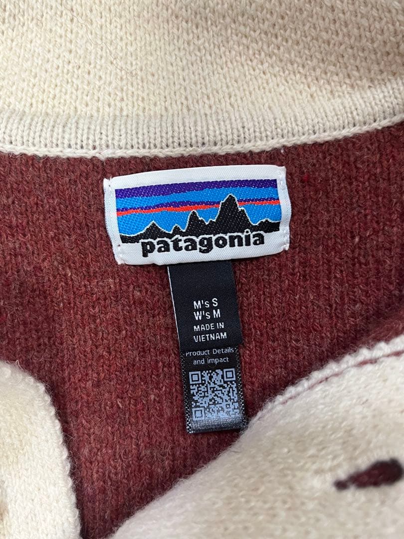 patagonia ラガーシャツ M ブラウン ストライプ