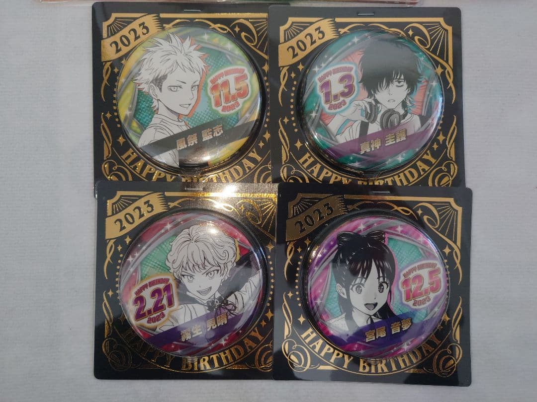 ウィッチウォッチ バースデー 缶バッジ アクリルスタンド