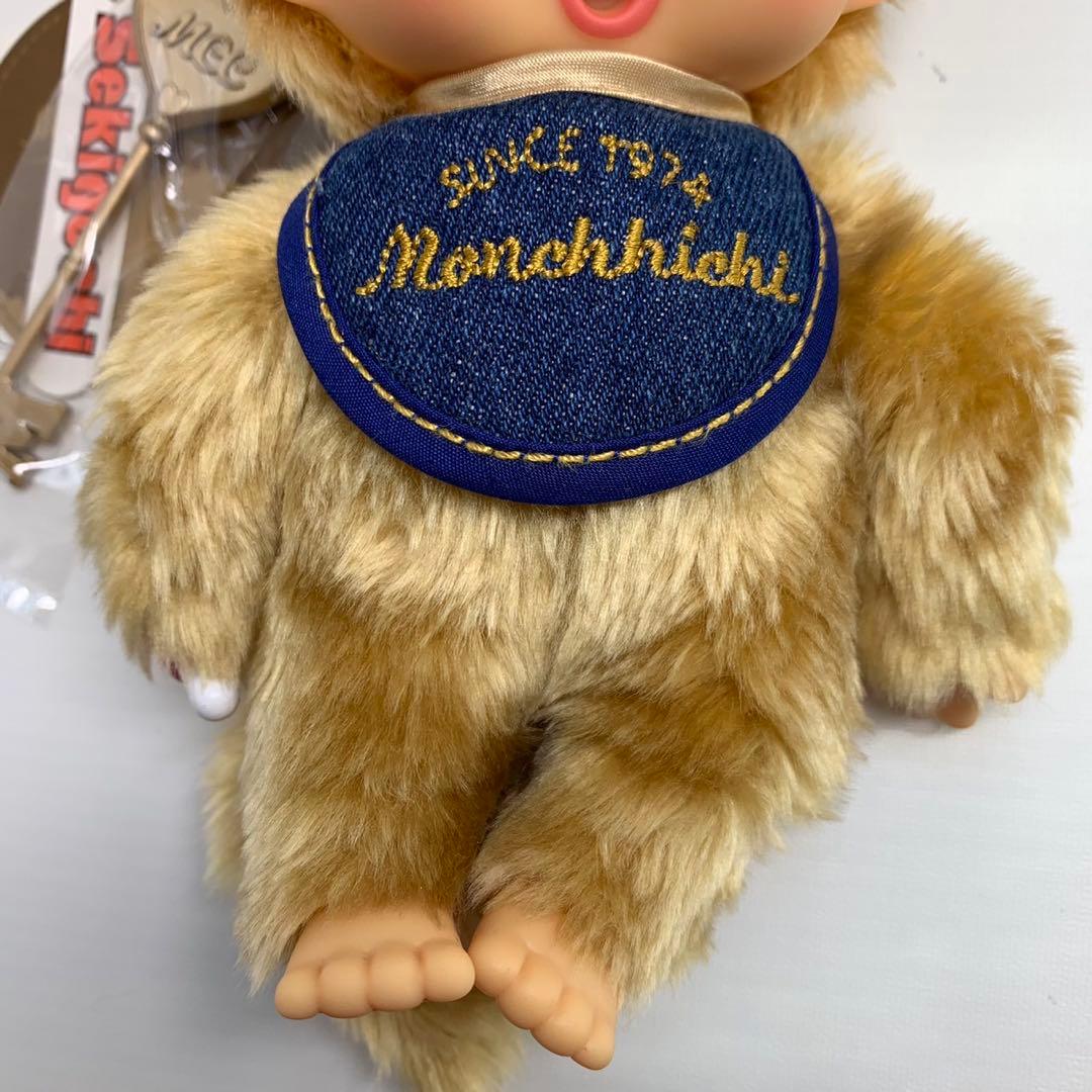 新品 40周年 デニム 男の子 モンチッチ monchhichi 499