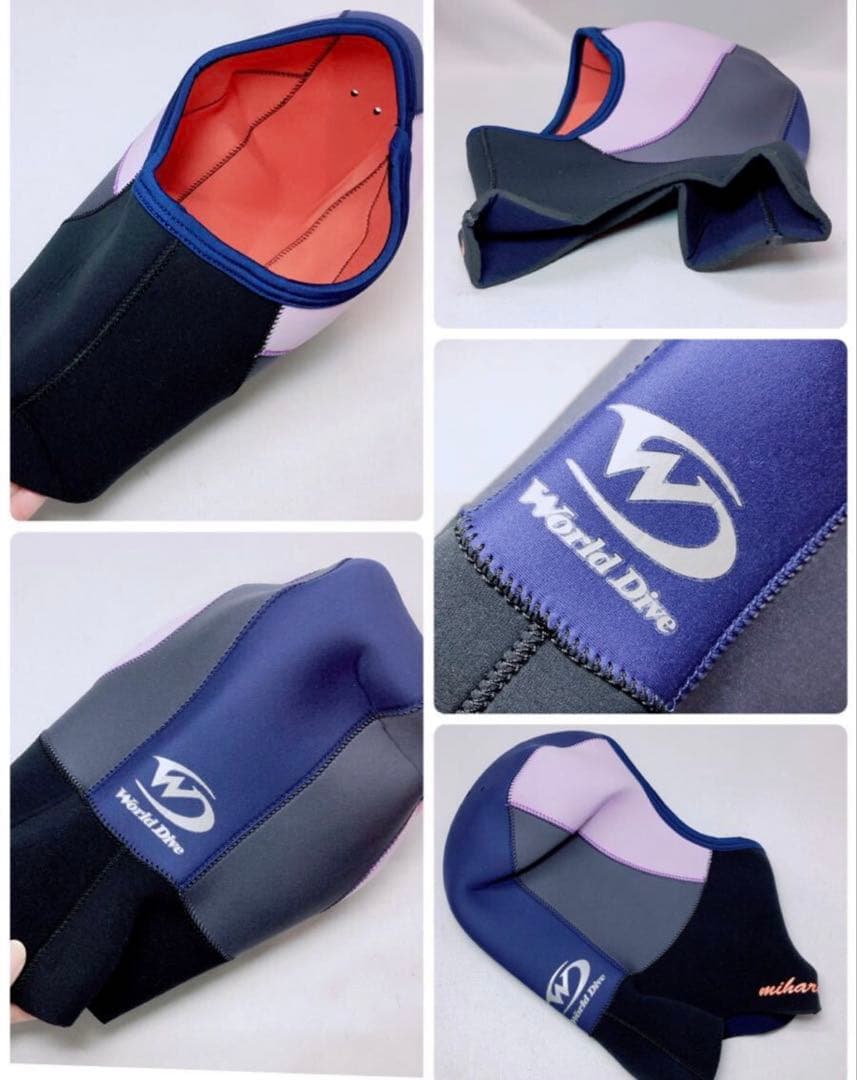 SUPMAN world dive ウェットスーツ フード付き レディース