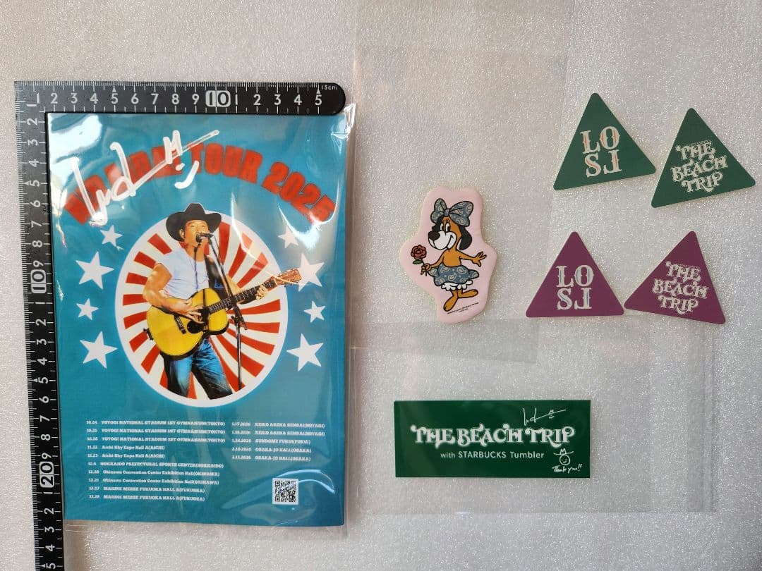 【平井大】　★本人手渡し直筆サイン入りチラシ★と非売品ステッカーセット