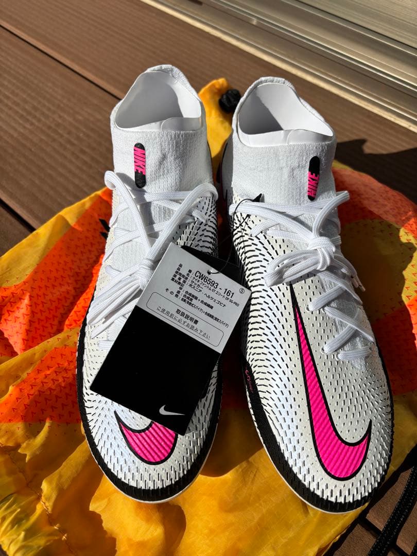 Nike Phantom GT2 ホワイト/ピンク 取替式