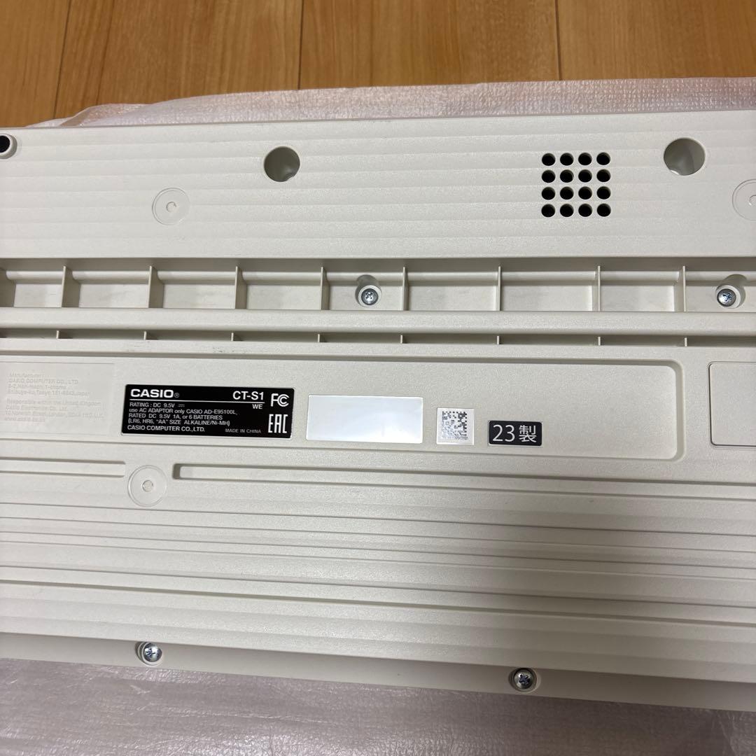 CASIO CT-S1 電子ピアノ 61鍵 ホワイト