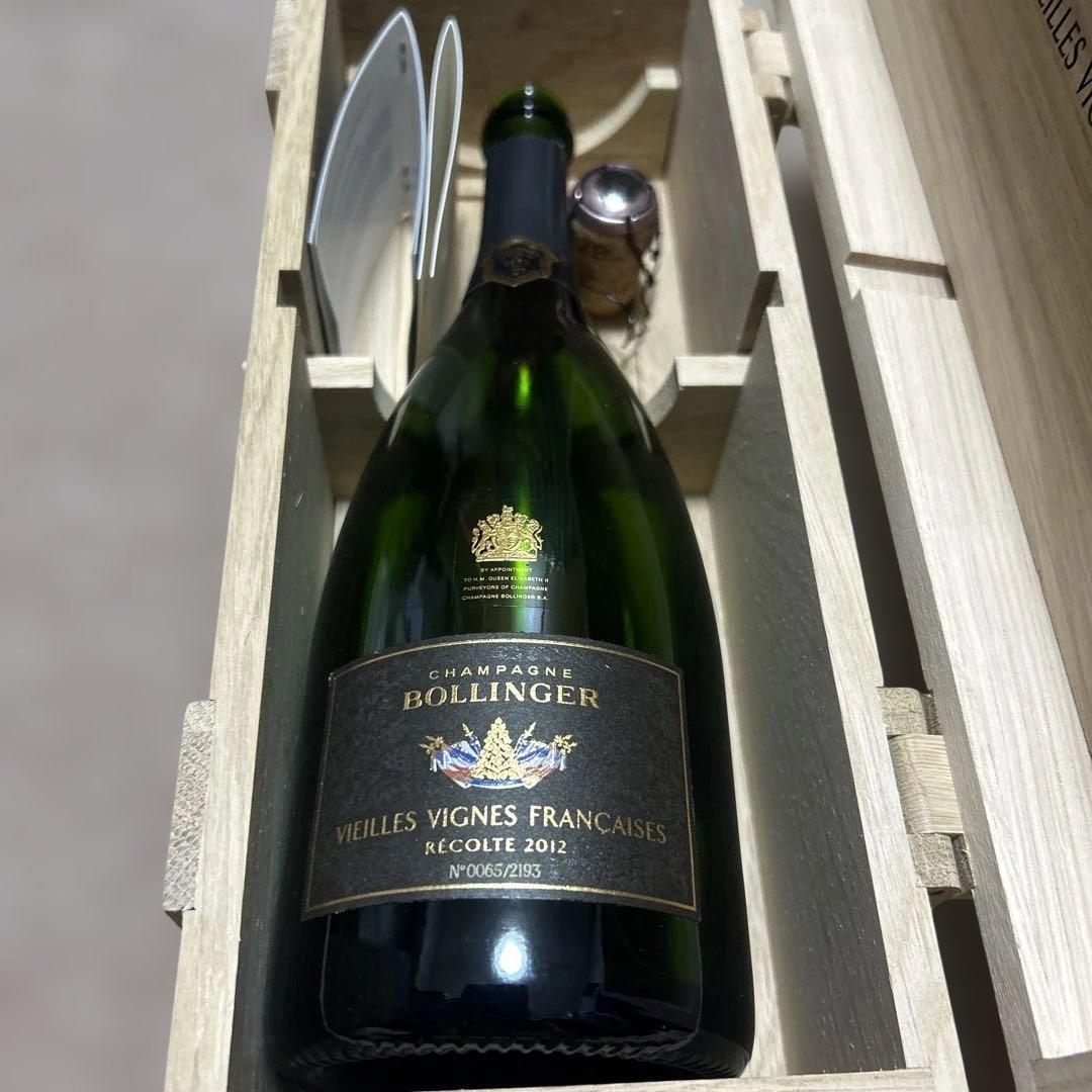 Bollinger Vignes Françaises 2012 750ml空瓶