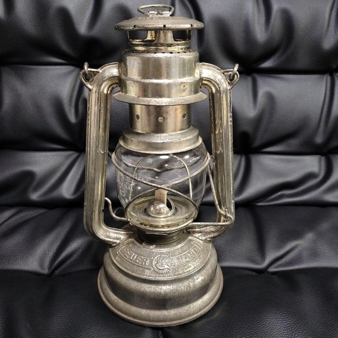 西ドイツ ランタン FEUER HAND フュアハンド アンティークオイルランプ