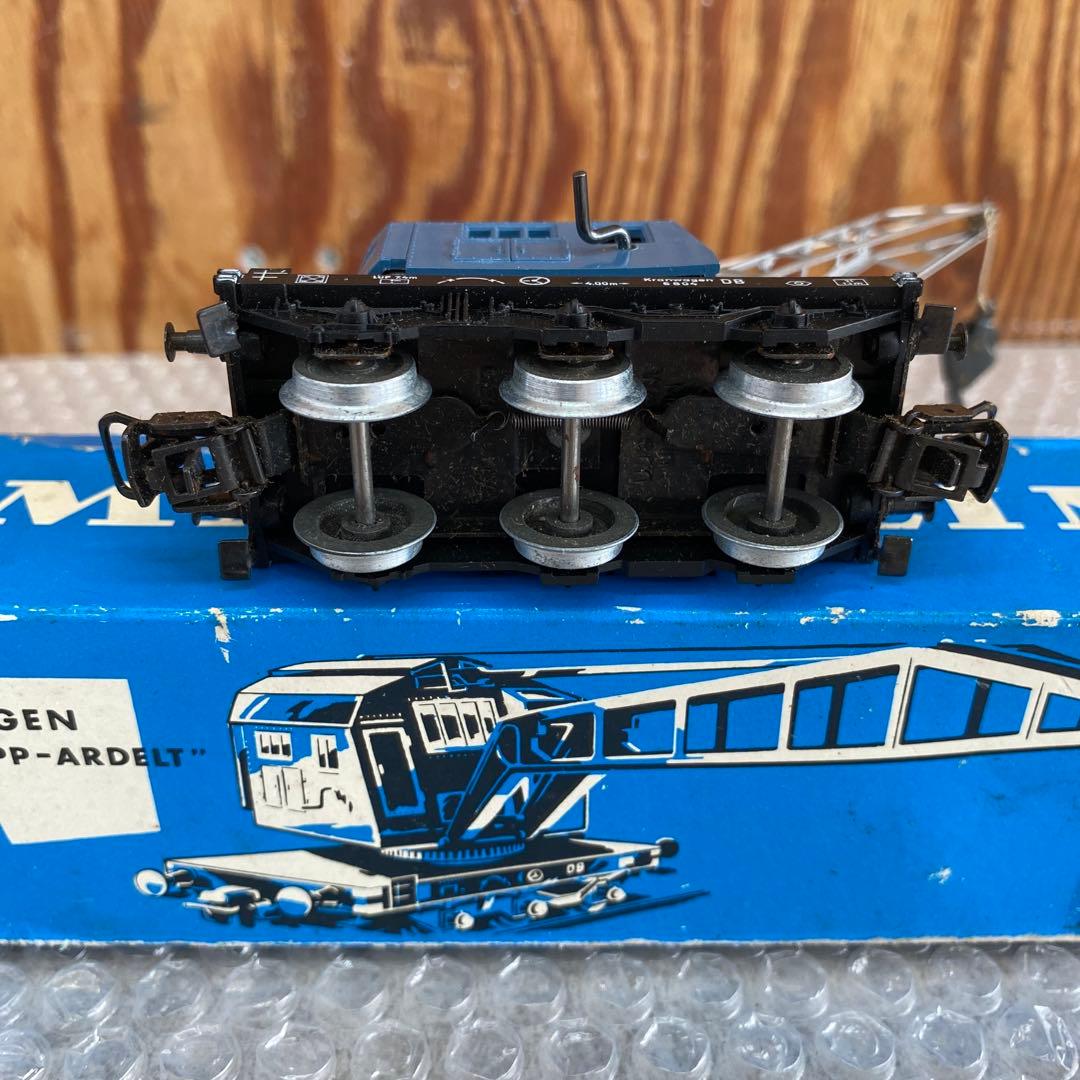 メルクリンのHOゲージ移動式クレーン車 4611