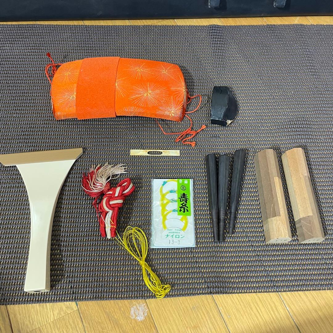 【すぐ使えます。】三味線 セット 一式 ハードケース付き