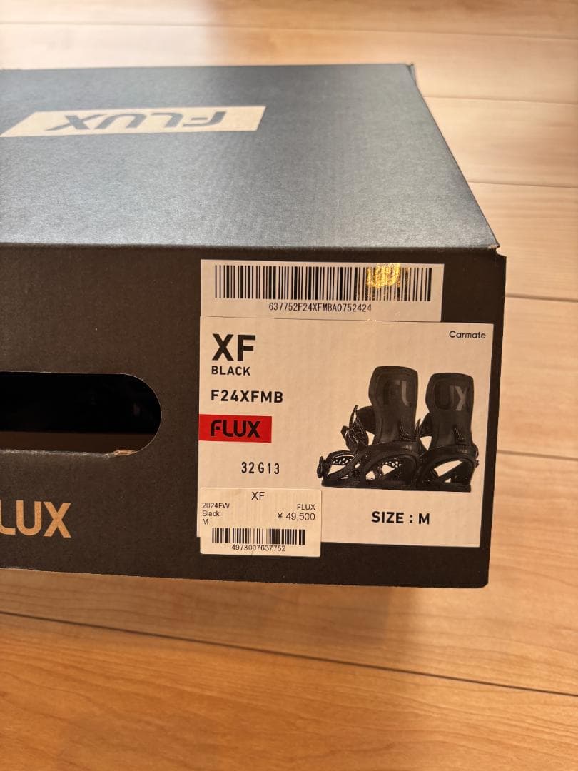 FLUX XF ブラック スノーボードビンディング