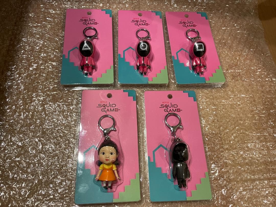 イカゲーム キーリング セット 韓国限定 新品未使用