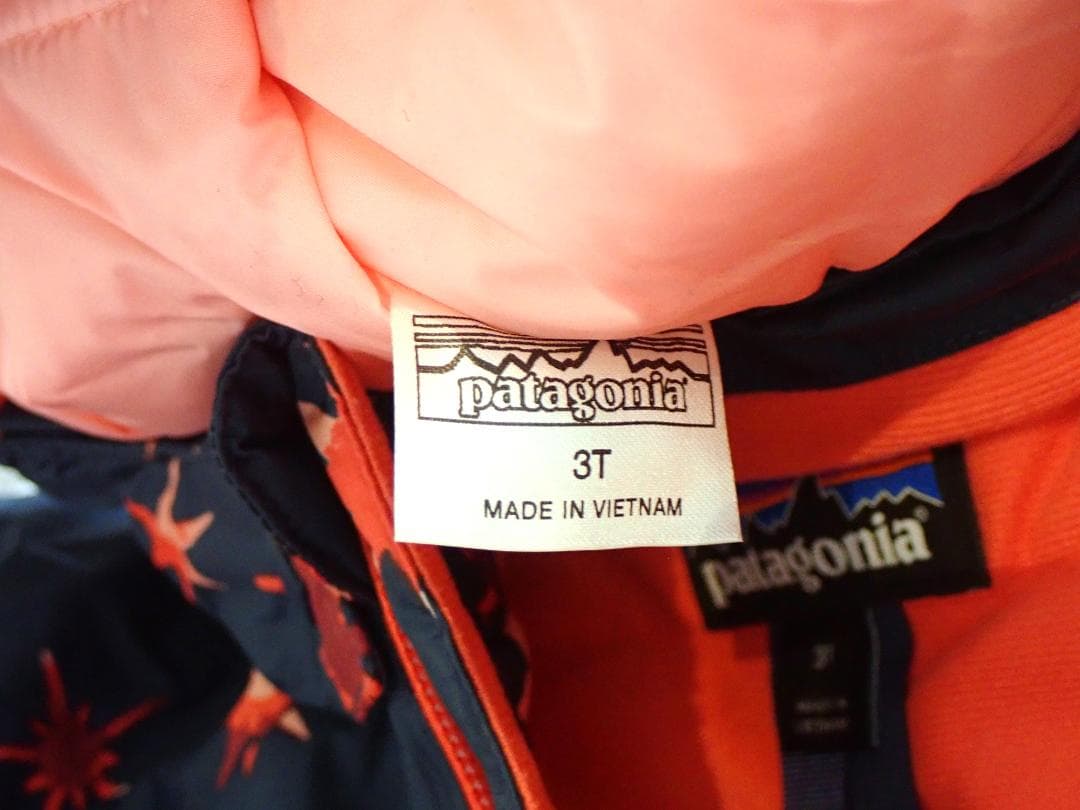 Patagonia 子ども用 スノーボード/スキーウインターウェア 上下セット