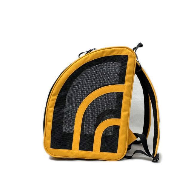 ノースフェイス リュック バッグ US ペット メッシュ(OS)黄 180623