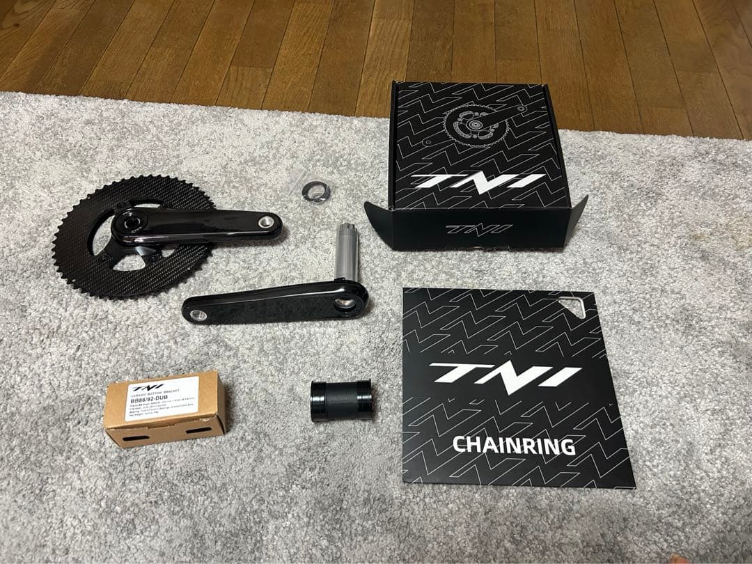 TNI ライトフライカーボンクランク