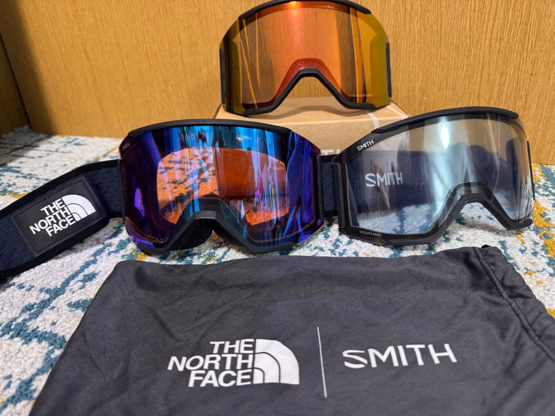 SMITH squad mag スペアレンズ pro調光 クリアレンズ未使用