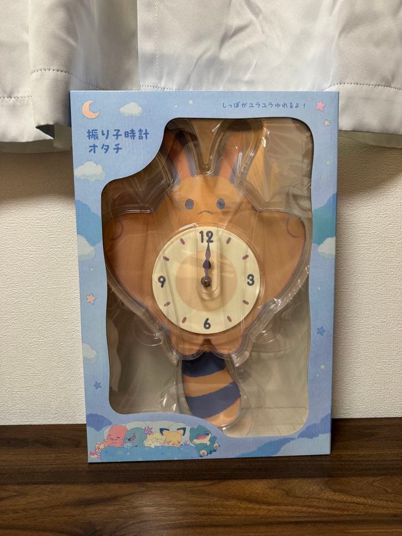 新品未使用　ポケモンセンター 振り子時計 オタチ Little DAYDREAM