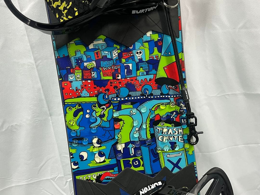 BURTON チョッパー 130cm ミッション キッズ スノーボードセット