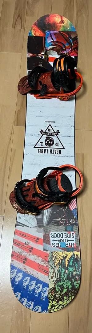 DEATH LABELスノーボード WAX付