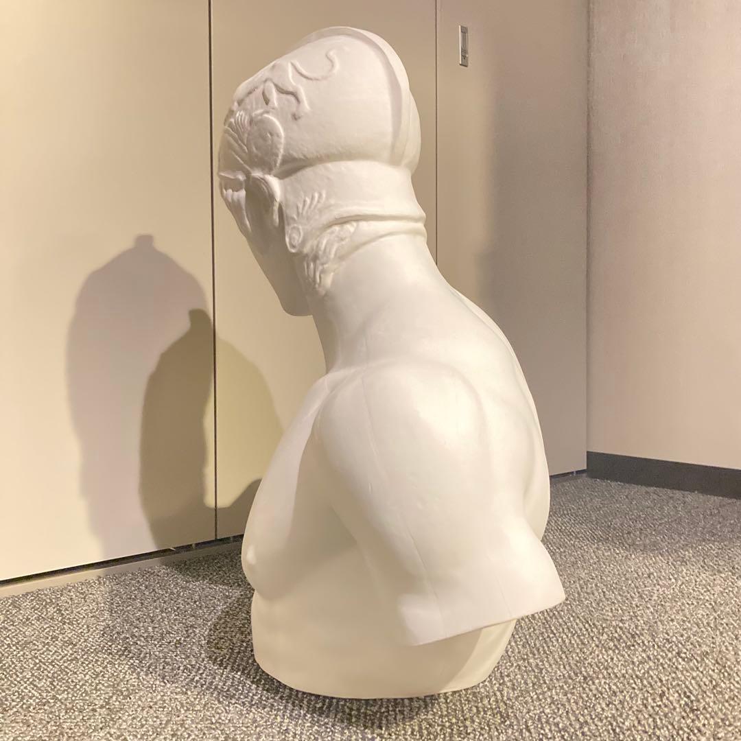 闘神　マルス胸像　石膏像