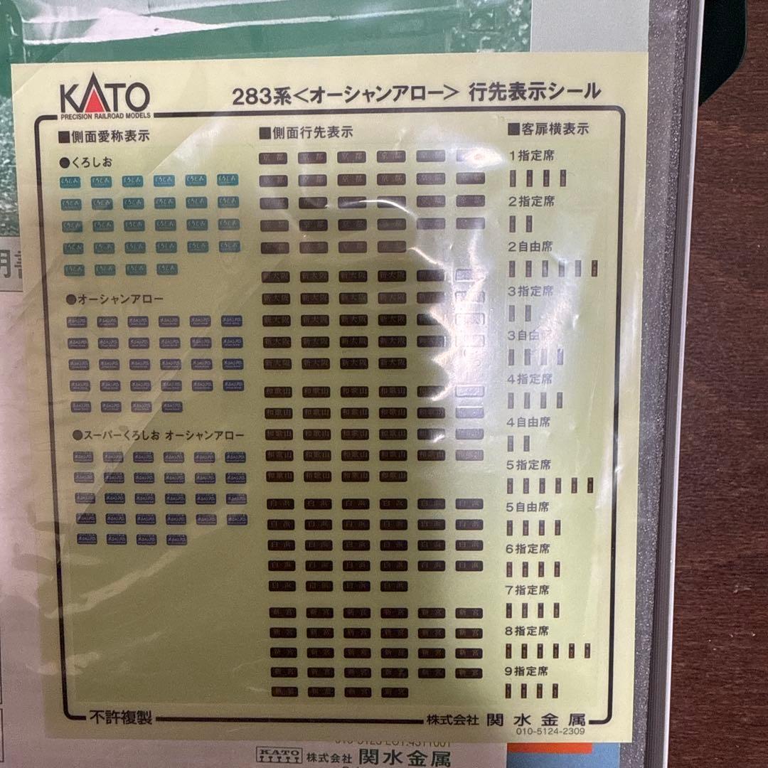 <光沢加工> KATO 283系 <オーシャンアロー> 6両基本セット