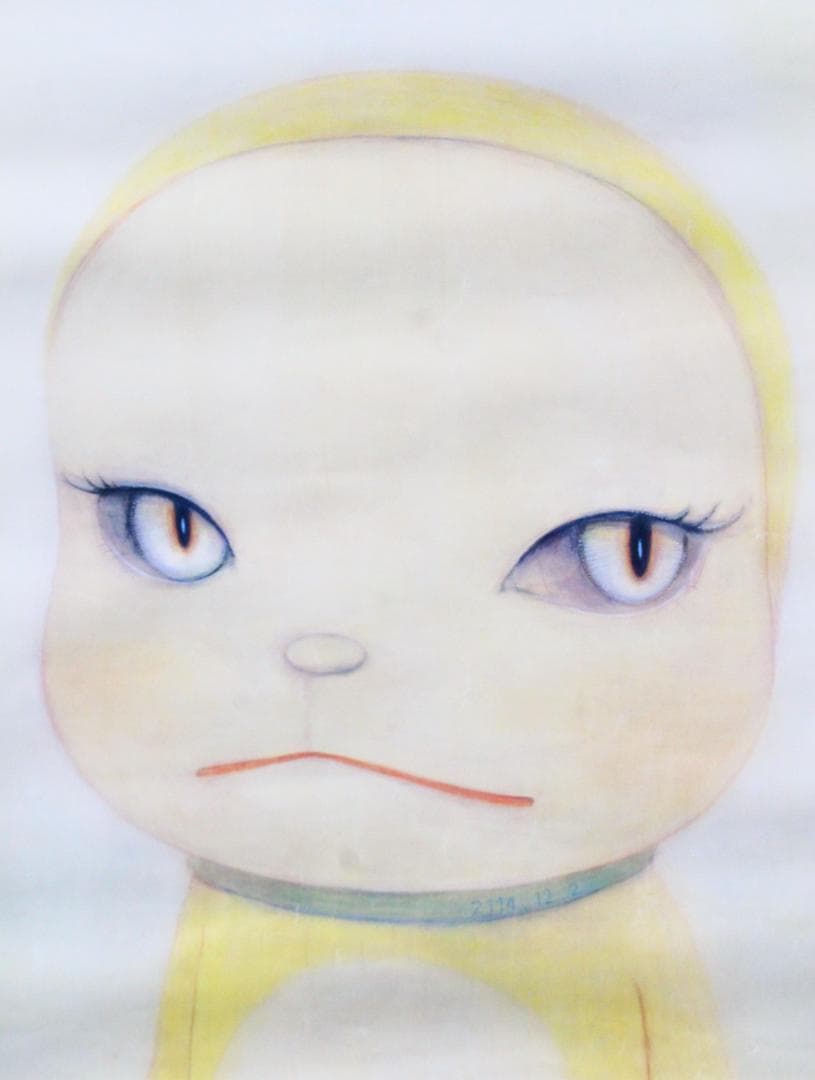 ◇奈良美智 ドラえもん展 ポスター ジャイアンにリボンをとられたドラミちゃん