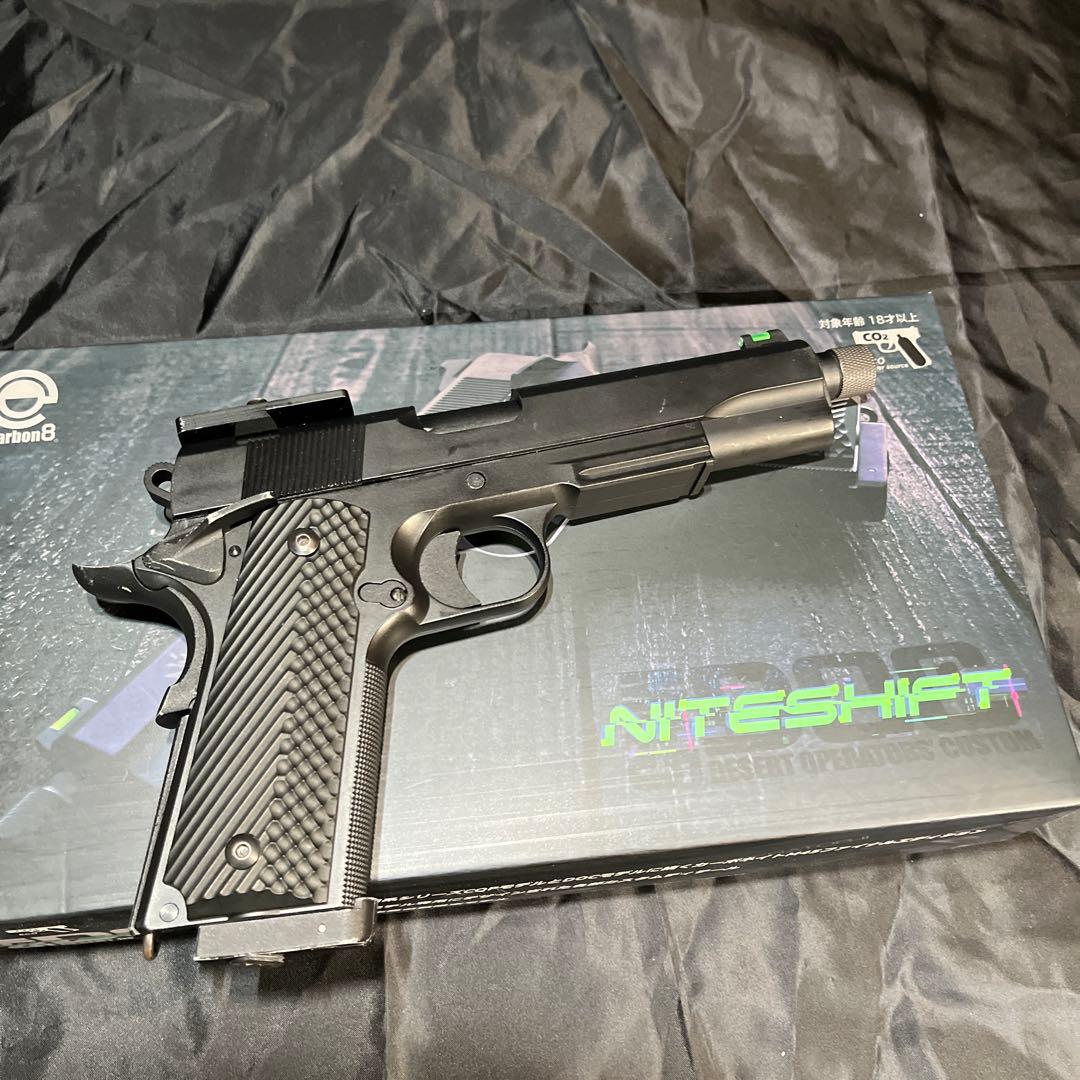 カーボネイト　m45 cqp ナイトシフト　初速アップカスタム　マウント付き