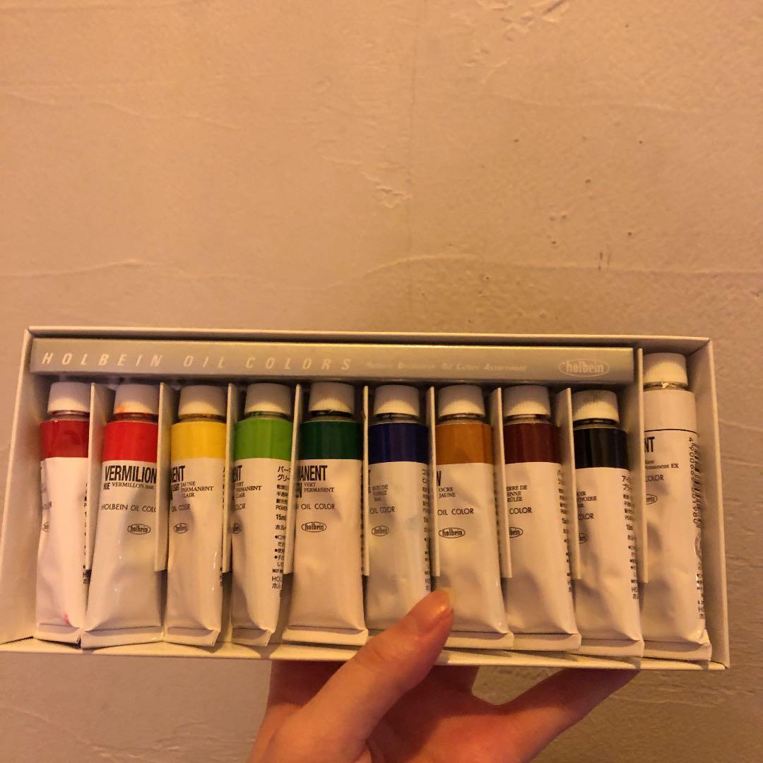 holbein 油絵セット